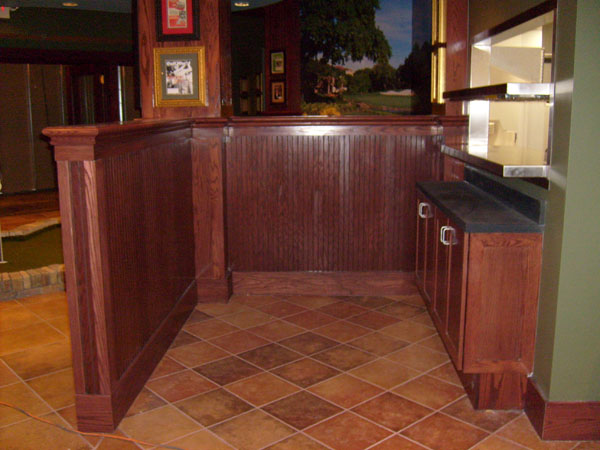 Concealed POS stations