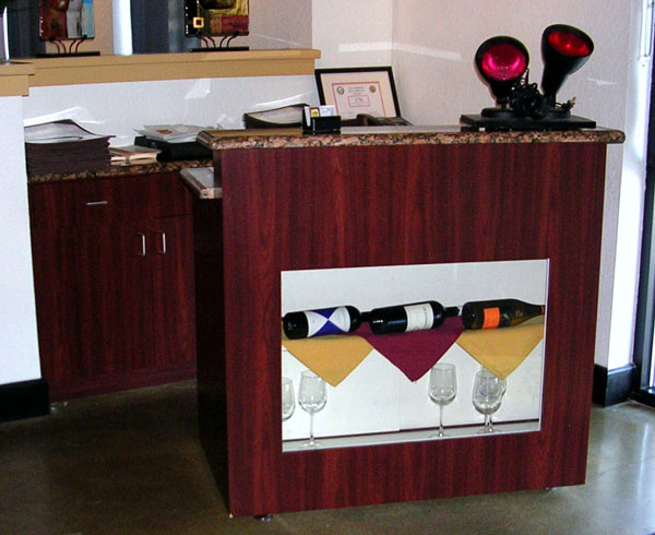 Hostess displays retail