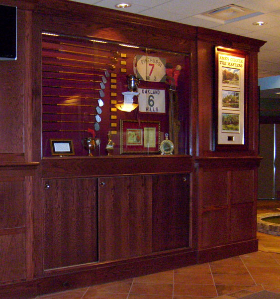 Sam Sneads trophy case