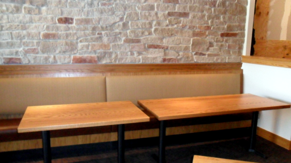 Carmel Cafe and Wine Bar Banquet Tables