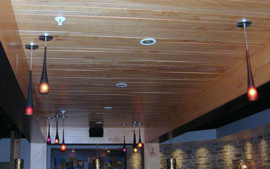 Carmel Cafe and Wine Bar Ceilings