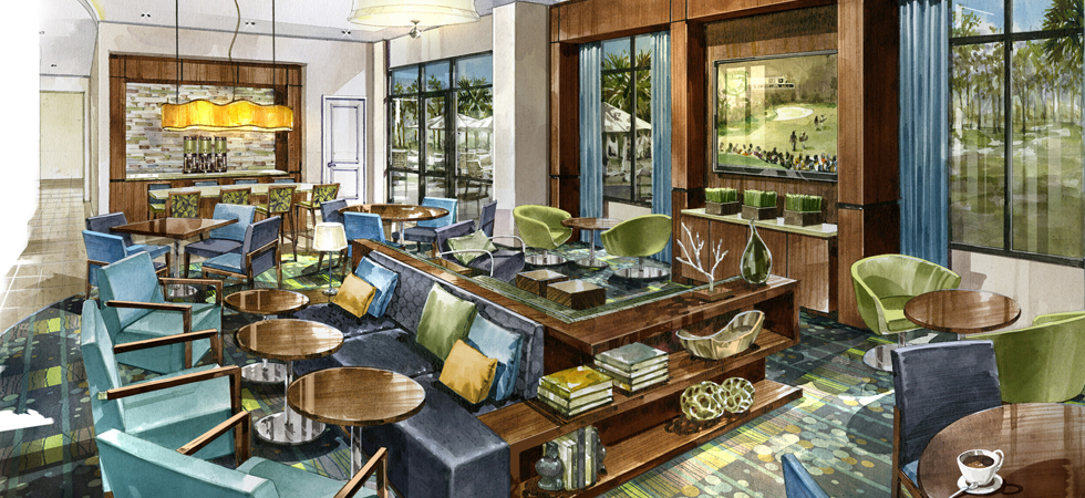 Navy Lodge Concept Sketch