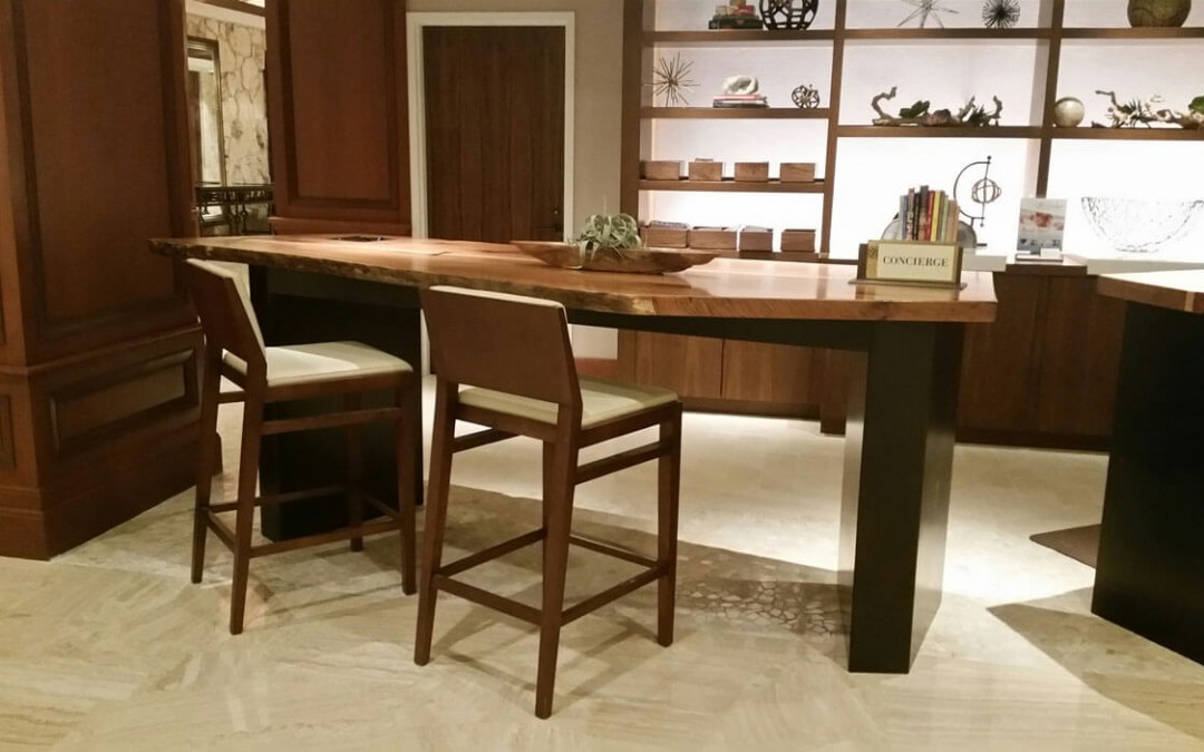 Marco Island Marriott Lobby Millwork